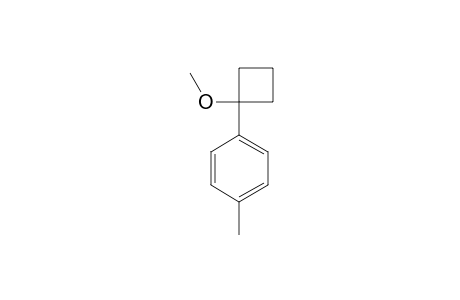 1-METHOXY-1-(4-METHYLPHENYL)-CYClOBUTANE