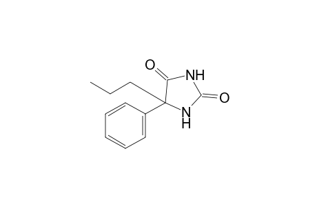 5-phenyl-5-propylhydantoin