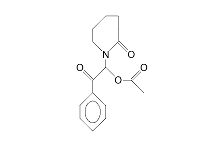 N-(Benzoyl-acetoxy-methyl)-caprolactam