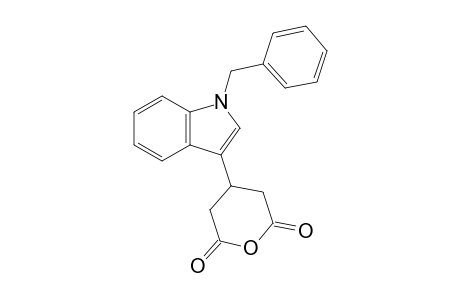 4-(1-benzylindol-3-yl)oxane-2,6-dione