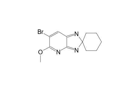 Spiro(cyclohexane-1,2'-2H-imidazo[4,5-b]2-methoxy-3-bromo-pyridine)