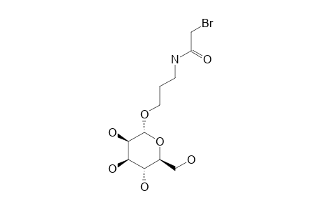 3-(2-BROMOACETAMIDO)-PROPYL-ALPHA-D-MANNOPYRANOSIDE
