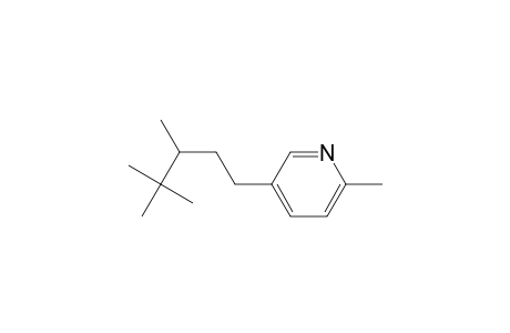 2-Methyl-5-(3,4,4-trimethylpentyl)pyridine
