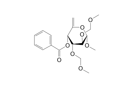 Methyl 4-O-benzoyl-2,3-bis-O-(methoxymethyl)-6-deoxy-.alpha.-Darabino-hex-5-enopyranoside