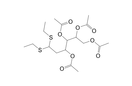 D-Arabino-Hexose, 2-deoxy-, diethyl mercaptal, tetraacetate