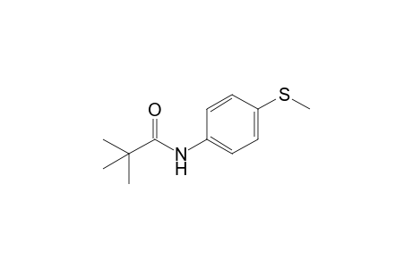 2,2-Dimethyl-N-[(4-methylthio)phenyl]propanamide