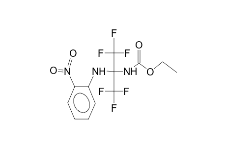 2-(2-nitrophenylamino)-2-(ethoxycarbonylamino)-1,1,1,3,3,3-hexafluoropropane