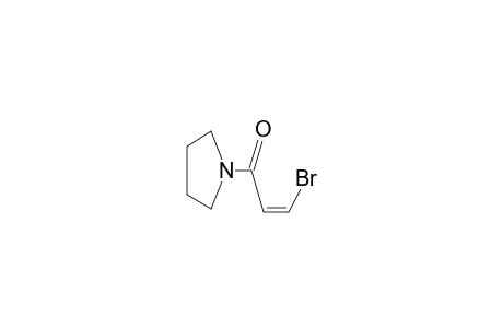 (Z)-3-bromo-1-pyrrolidin-1-ylprop-2-en-1-one