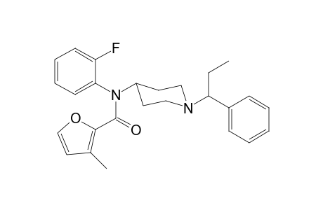 N-2-Fluorophenyl-3-methyl-N-[1-(1-phenylpropyl)piperidin-4-yl]furan-2-carboxamide