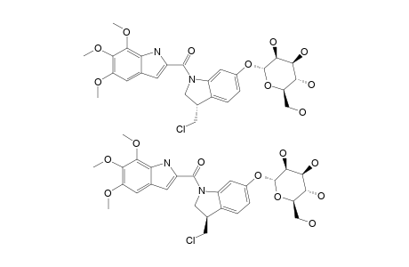 [(3R/S)-3-CHLOROMETHYL-1-(5',6',7'-TRIMETHOXY-INDOL-2'-YL-CARBONYL)-2,3-DIHYDRO-1H-INDOL-6-YL]-ALPHA-D-MANNOPYRANOSIDE