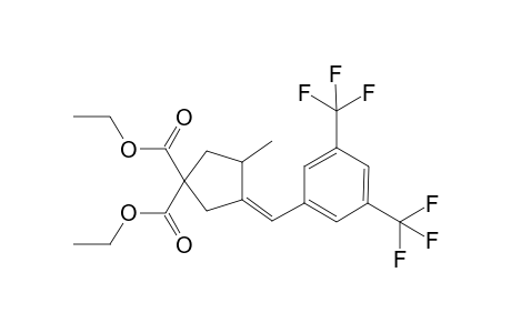 Diethyl-(Z)-3-[3,5-Bis-(trifluormethyl)-benzylidene]-4-methylcyclopentane-1,1-dicarboxylate