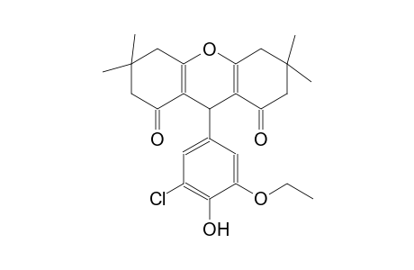 1H-xanthene-1,8(2H)-dione, 9-(3-chloro-5-ethoxy-4-hydroxyphenyl)-3,4,5,6,7,9-hexahydro-3,3,6,6-tetramethyl-