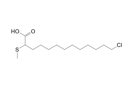 13-chloranyl-2-methylsulfanyl-tridecanoic acid