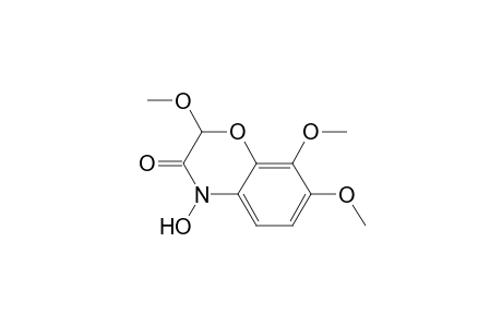 2H-1,4-Benzoxazin-3(4H)-one, 4-hydroxy-2,7,8-trimethoxy-