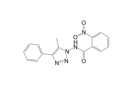 N-(5-methyl-4-phenyl-1,2,3-triazol-1-yl)-2-nitro-benzamide