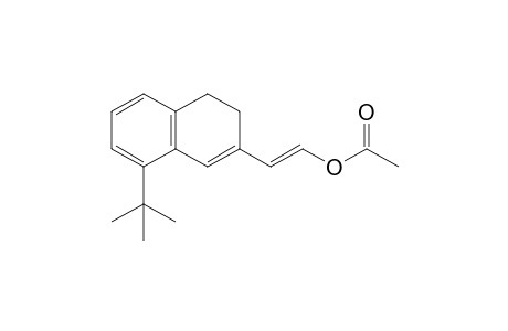 2-(E-2-Acetoxyvinyl)-8-tert-butyl-3,4-dihydronaphthalene