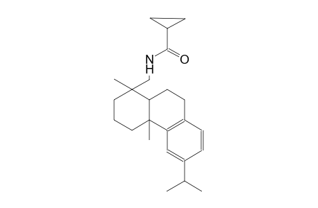 cyclopropanecarboxamide, N-[[1,2,3,4,4a,9,10,10a-octahydro-1,4a-dimethyl-6-(1-methylethyl)-1-phenanthrenyl]methyl]-