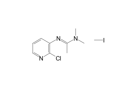 N'-(2-chloro-3-pyridyl)-N,N-dimethyl-acetamidine, methyliodide