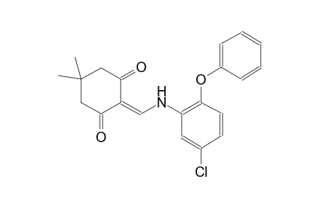 2-[(5-chloro-2-phenoxyanilino)methylene]-5,5-dimethyl-1,3-cyclohexanedione