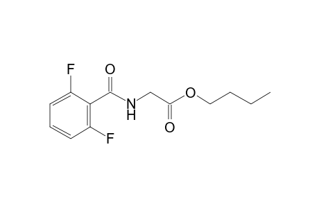 Glycine, N-(2,6-difluorobenzoyl)-, butyl ester