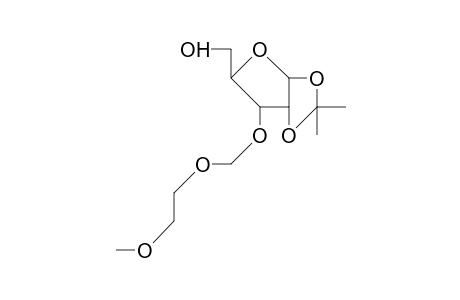 1,2-O-Isopropylidene-3-O-(methoxy-ethoxy-methyl)-A-D-ribofuranose