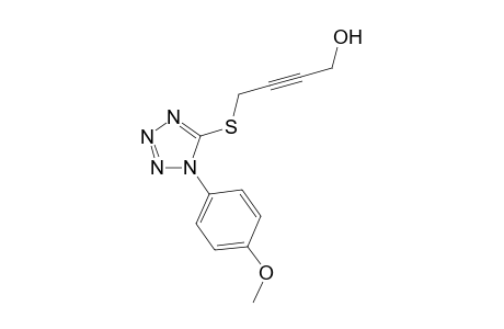 2-Butyn-1-ol, 4-[[1-(4-methoxyphenyl)-1H-1,2,3,4-tetrazol-5-yl]thio]-