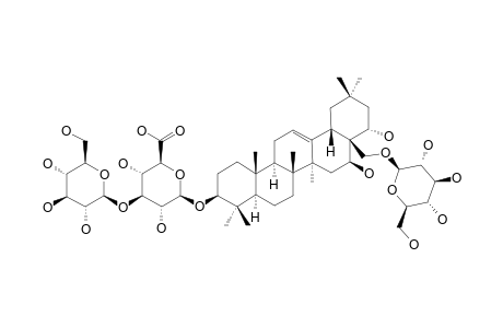 ALTERNOSIDE-VI;CHICHIPEGENIN-3-O-BETA-D-GLUCOPYRANOSYL-(1->3)-BETA-D-GLUCURONOPYRANOSYL-28-O-BETA-D-GLUCOPYRANOSIDE