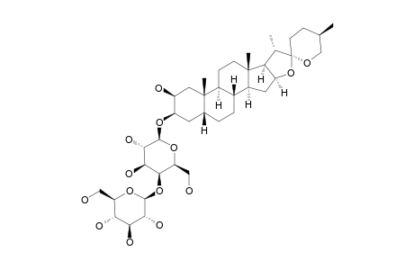 (25-R)-2-BETA-HYDROXY-5-BETA-SPIROSTAN-3-BETA-YL_O-BETA-GLUCOPYRANOSYL-(1->4)-BETA-D-GALACTOPYRANOSIDE