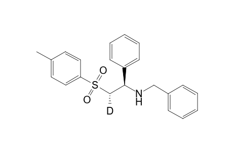 (1R*,2R*)-1-phenyl-N-Benzyl-.2-deuterio-2-tosyl-1-ethanamine