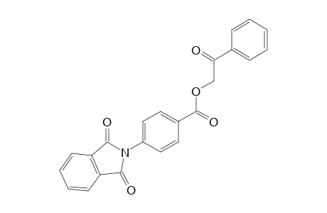 2-Oxo-2-phenylethyl 4-(1,3-dioxo-1,3-dihydro-2H-isoindol-2-yl)benzoate
