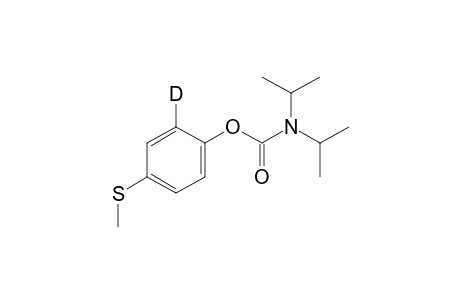 2-Deuterio-4-(methylthio)phenyl-N,N-diisopropylcarbamate