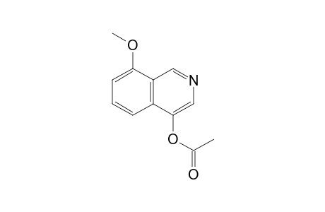 8-Methoxy-4-acetoxyisoquinoline