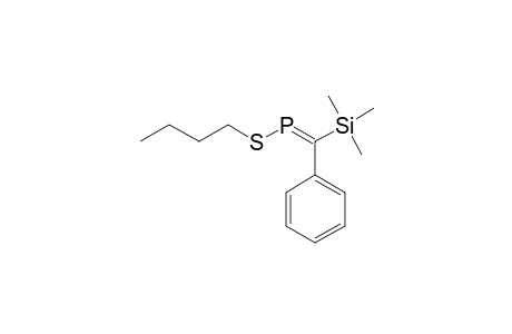 (butylthio)-(phenyl-trimethylsilyl-methylene)phosphane