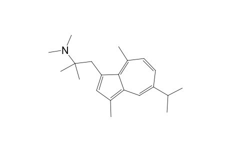 N,N-Dimethyl-1-(1-guaiazulenyl)-2-methyl-2-propanamine