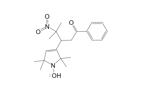 2,5-Dihydro-3-[1-(1-nitro-1-methylethyl)-3-oxo-3-phenylpropyl)-2,2,5,5-tetramethyl-1H-pyrrol-1-yloxyl redical