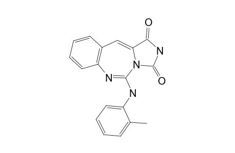 5-[2-(Methylphenyl)amino]-1,3-dioxoimidazo[1,5-c][1,3]benzodiazepine