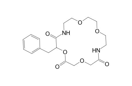 18-Benzyl-1,4,10,13-tetraoxa-7,16-diazacyclooctadecane-2,6,17-trione