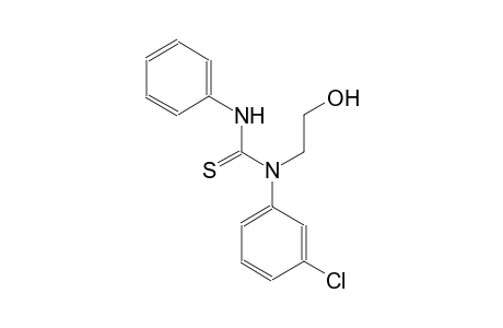 N-(3-chlorophenyl)-N-(2-hydroxyethyl)-N'-phenylthiourea