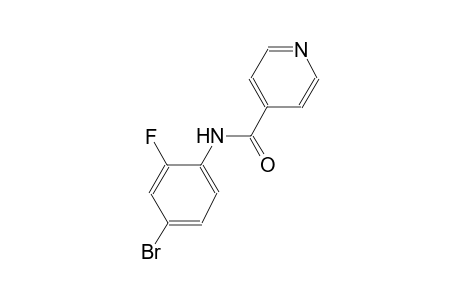 N-(4-bromo-2-fluorophenyl)isonicotinamide