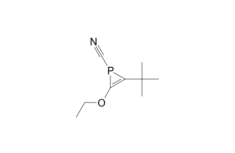 2-(t-Butyl)-1-cyano-3-ethoxy-1H-phosphirene