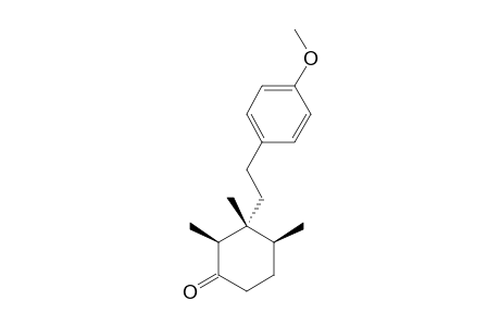 CIS-3-(2-PARA-METHOXYPHENYL-ETHYL)-2,3,4-TRIMETHYL-CYCLOHEXANONE
