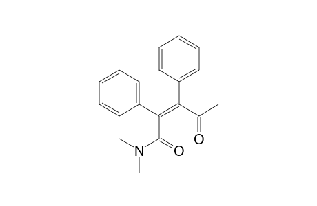Benzeneacetamide, N,N-dimethyl-.alpha.-(2-oxo-1-phenylpropylidene)-, (Z)-