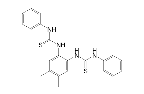 1,1'-(4,5-dimethyl-o-phenylene)bis[3-phenyl-2-thiourea]
