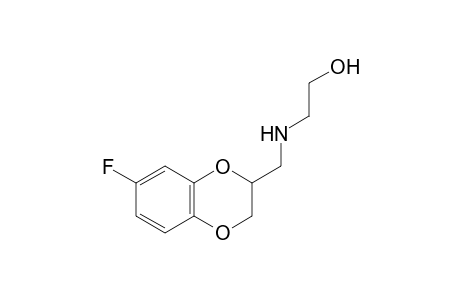2-{[(7-Fluoro-2,3-dihydro-1,4-benzodioxin-2-yl)methyl]amino}ethanol