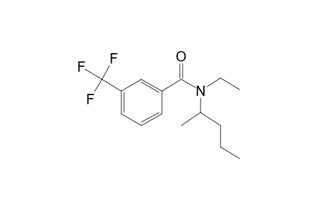 Benzamide, 3-trifluoromethyl-N-(2-pentyl)-N-ethyl-