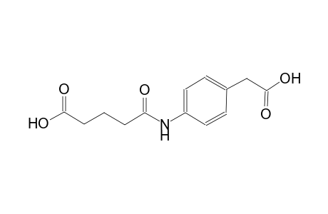 5-[4-(carboxymethyl)anilino]-5-oxopentanoic acid