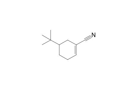 5-tert-Butyl-1-cyclohexenecarbonitrile
