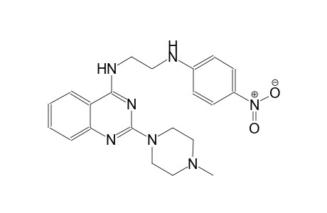 N~1~-[2-(4-methyl-1-piperazinyl)-4-quinazolinyl]-N~2~-(4-nitrophenyl)-1,2-ethanediamine