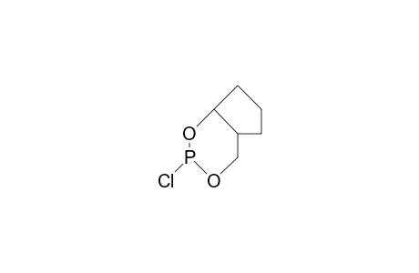 3.beta.-Chloro-cis-2,4-dioxa-3-phosphabicyclo-[4.3.0]-nonane