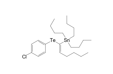 (E)-1-Tributylstannyl-1-(4-chlorophenyltelluro)-1-hexene